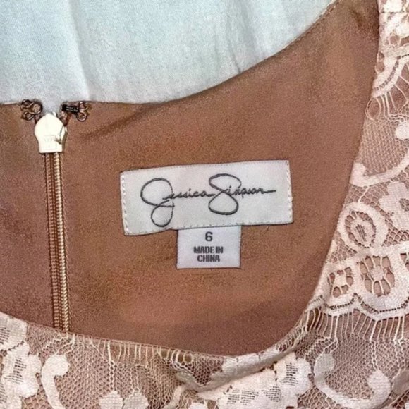 Jessica Simpson Black and white lace - Picture 2 of 3